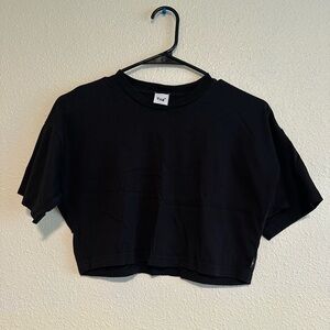 Tna 2xs crop black top